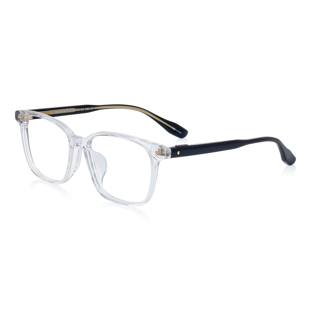 BACK in BLACK Clear Full Rim Wellington left side