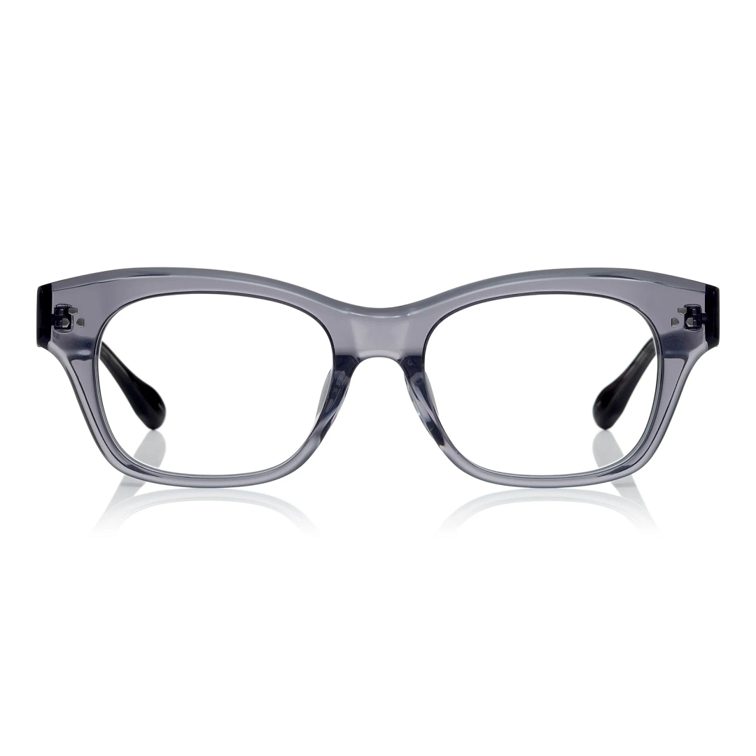 BACK in BLACK Gray Full Rim Wellington right side