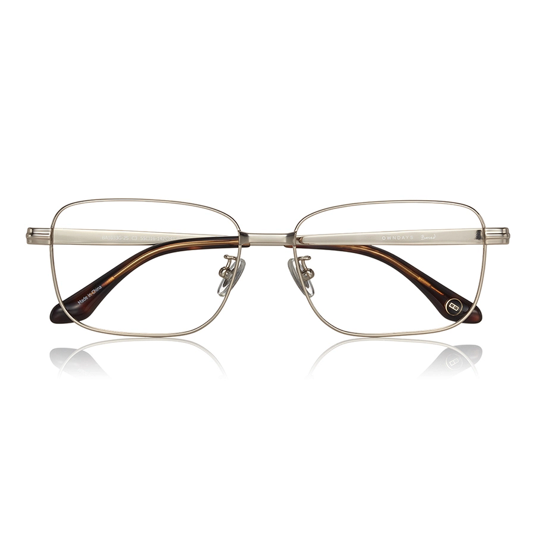 OWNDAYS | ESSENTIAL Gold Full Rim Wellington right side