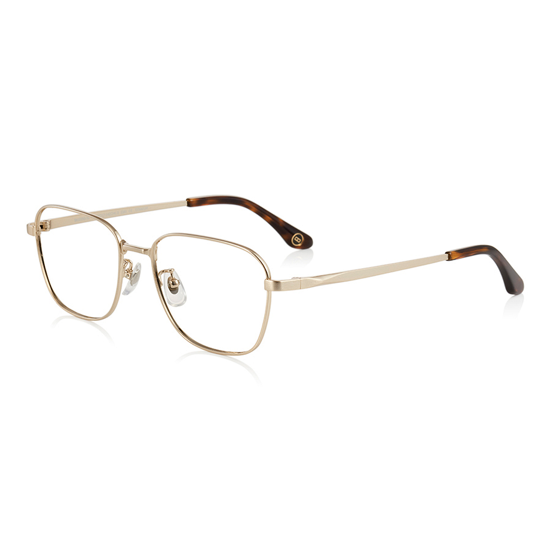 OWNDAYS | ESSENTIAL Gold Full Rim Wellington left side
