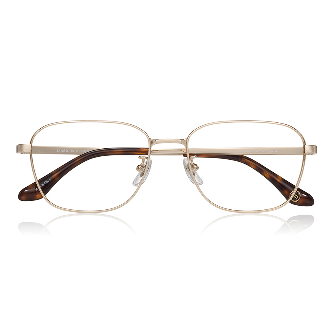 OWNDAYS | ESSENTIAL Gold Full Rim Wellington right side