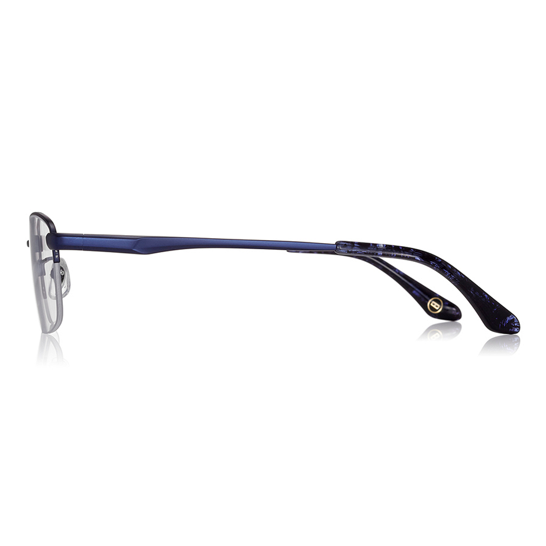 OWNDAYS | ESSENTIAL Navy Blue Full Rim Rectangle right side