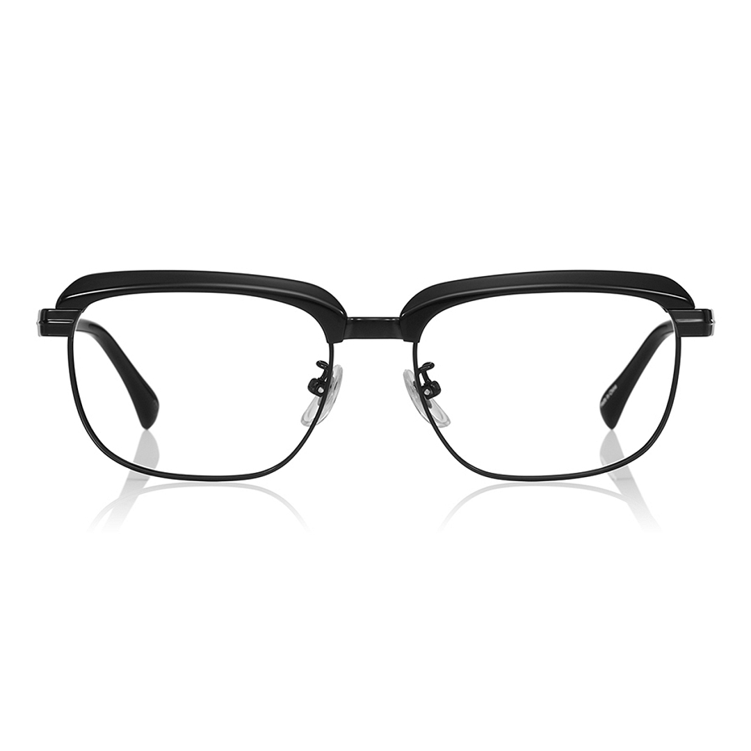 OWNDAYS | ESSENTIAL Black Full Rim Wellington right side