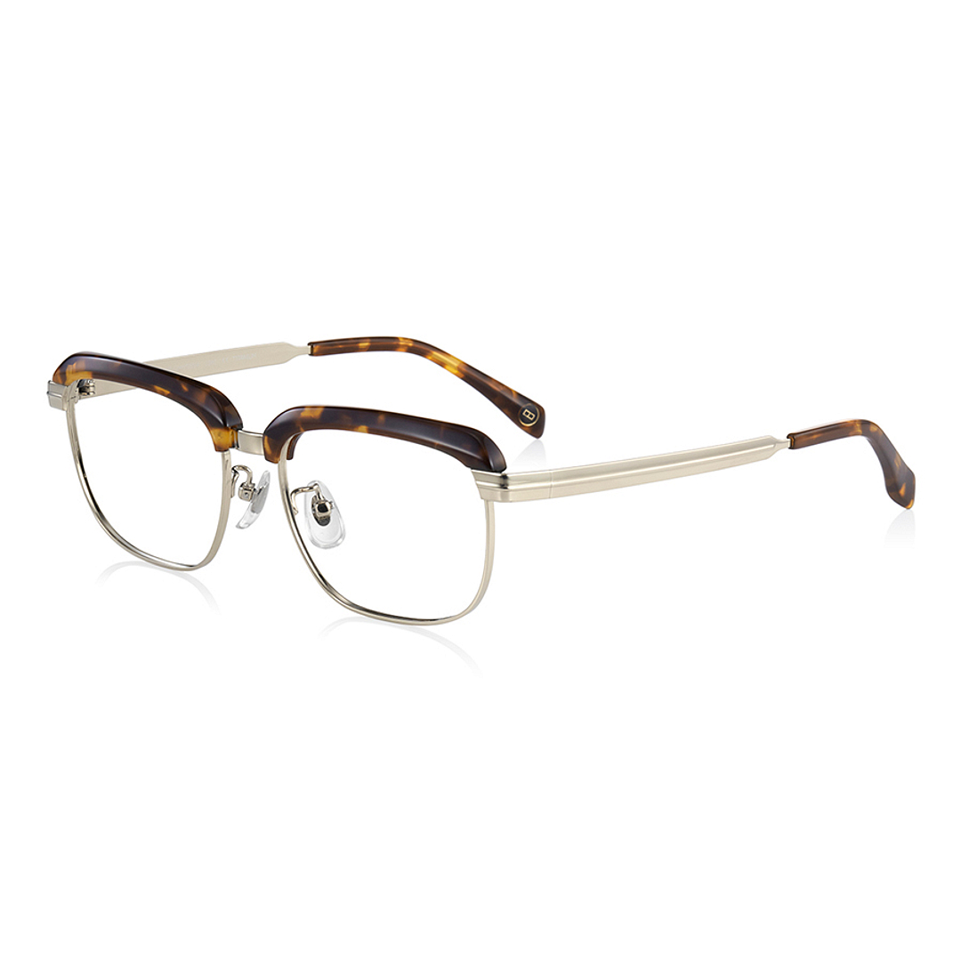 OWNDAYS | ESSENTIAL Gold Full Rim Wellington left side
