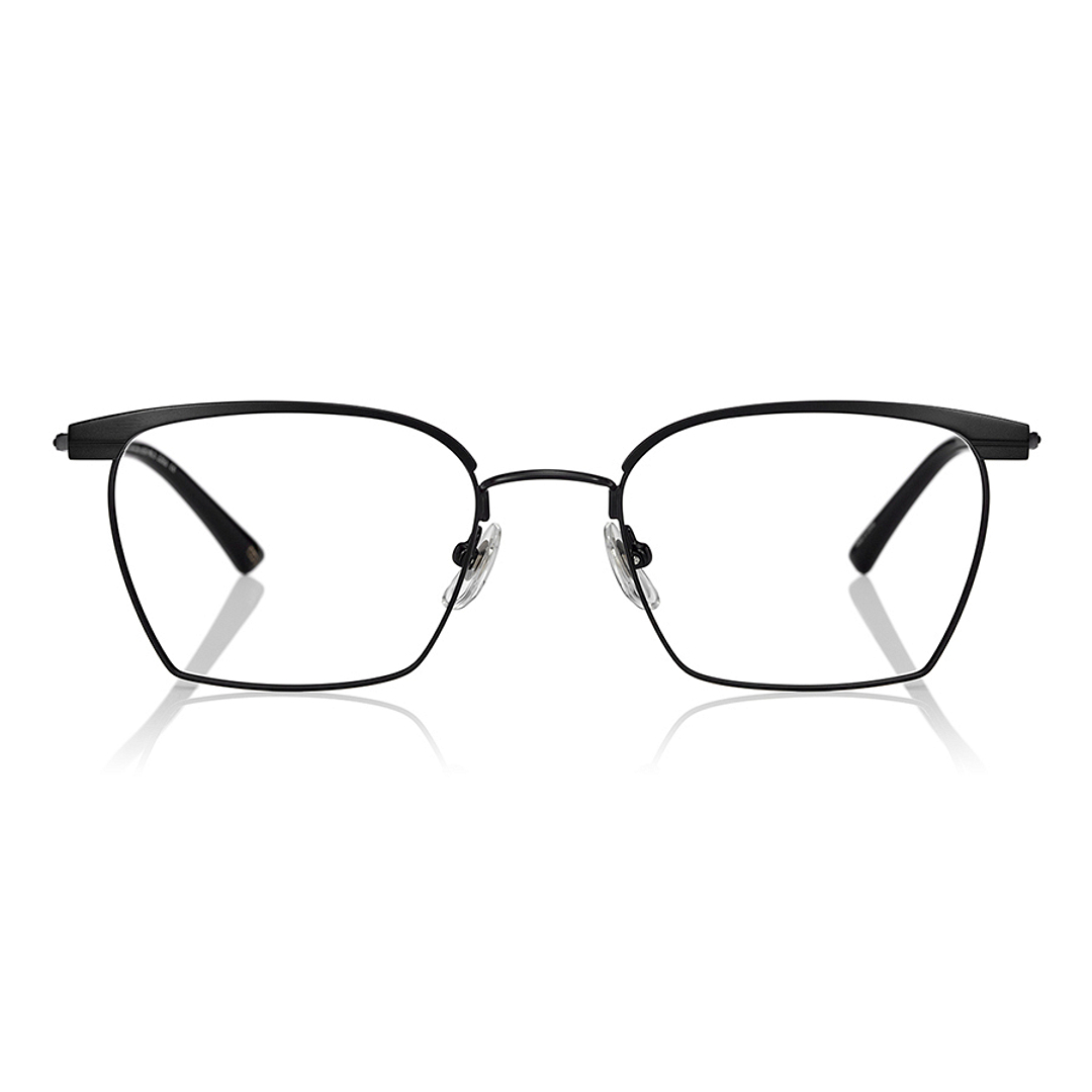OWNDAYS | ESSENTIAL Black Full Rim Wellington right side