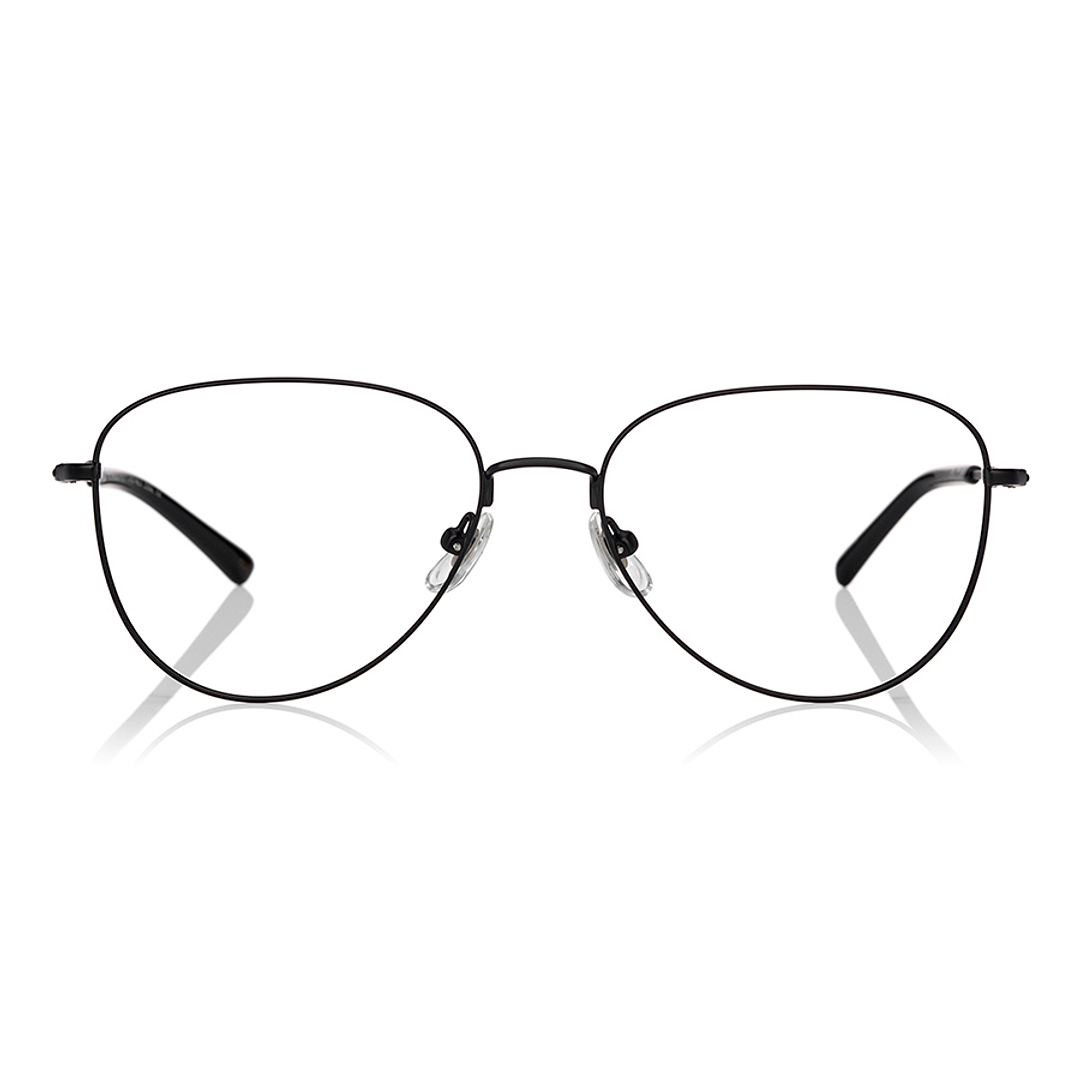 OWNDAYS | ESSENTIAL Black Full Rim Teardrop right side