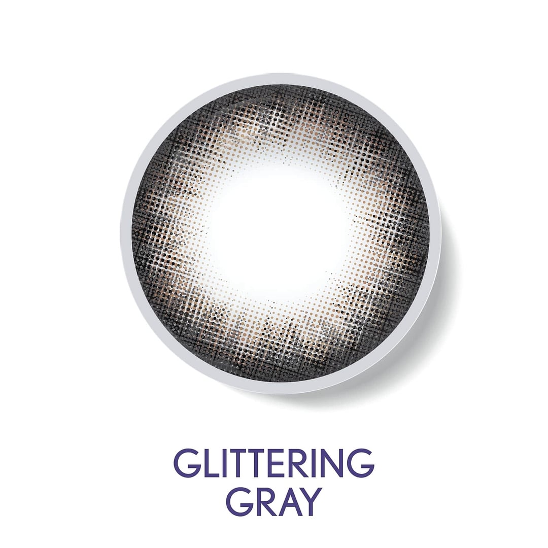 Bausch & Lomb B L Lacelle Glittering Gray Daily right side