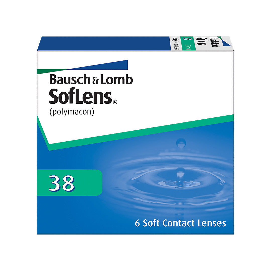 Bausch & Lomb B L Soflens 38 Monthly left side
