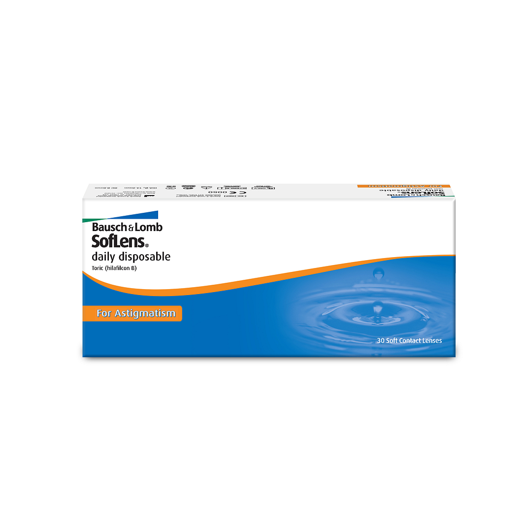 Bausch & Lomb B L Soflens 1 Day Astigmatism right side