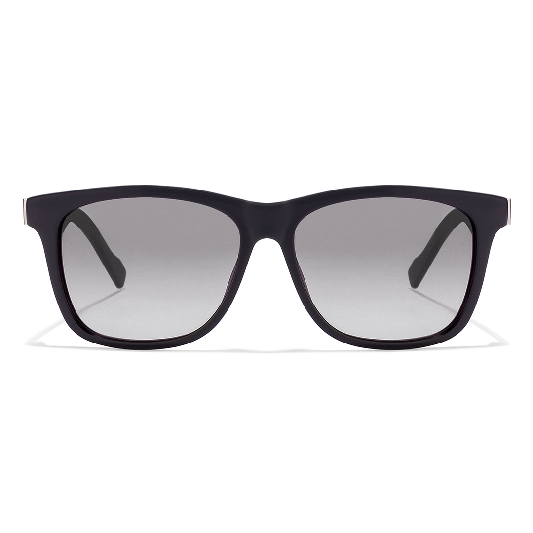 BRANDED Black Full Rim Square left side