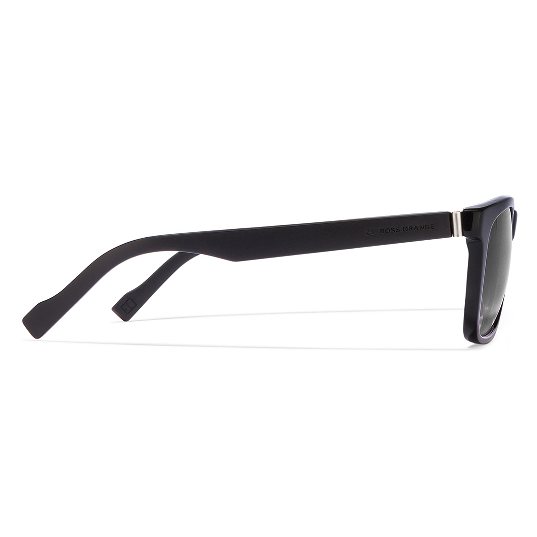 BRANDED Black Full Rim Square right side