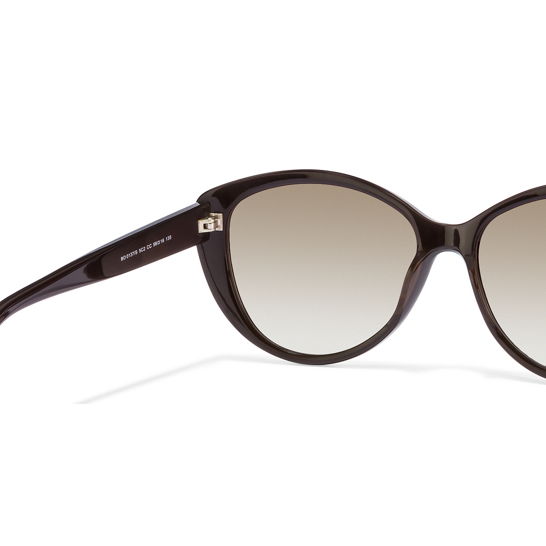 BRANDED  Full Rim Cat Eye left side