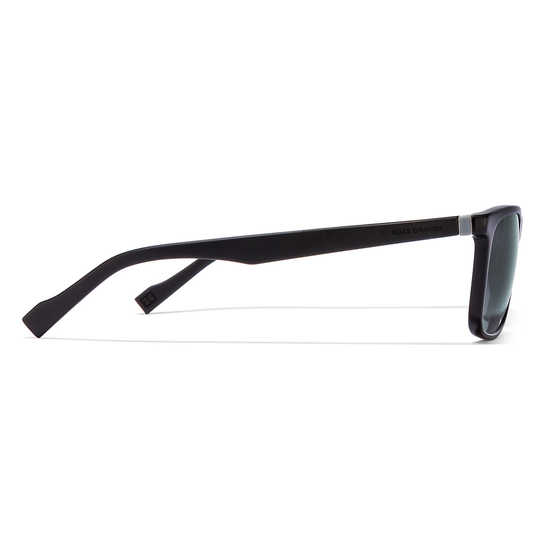 BRANDED Black Full Rim Rectangle right side