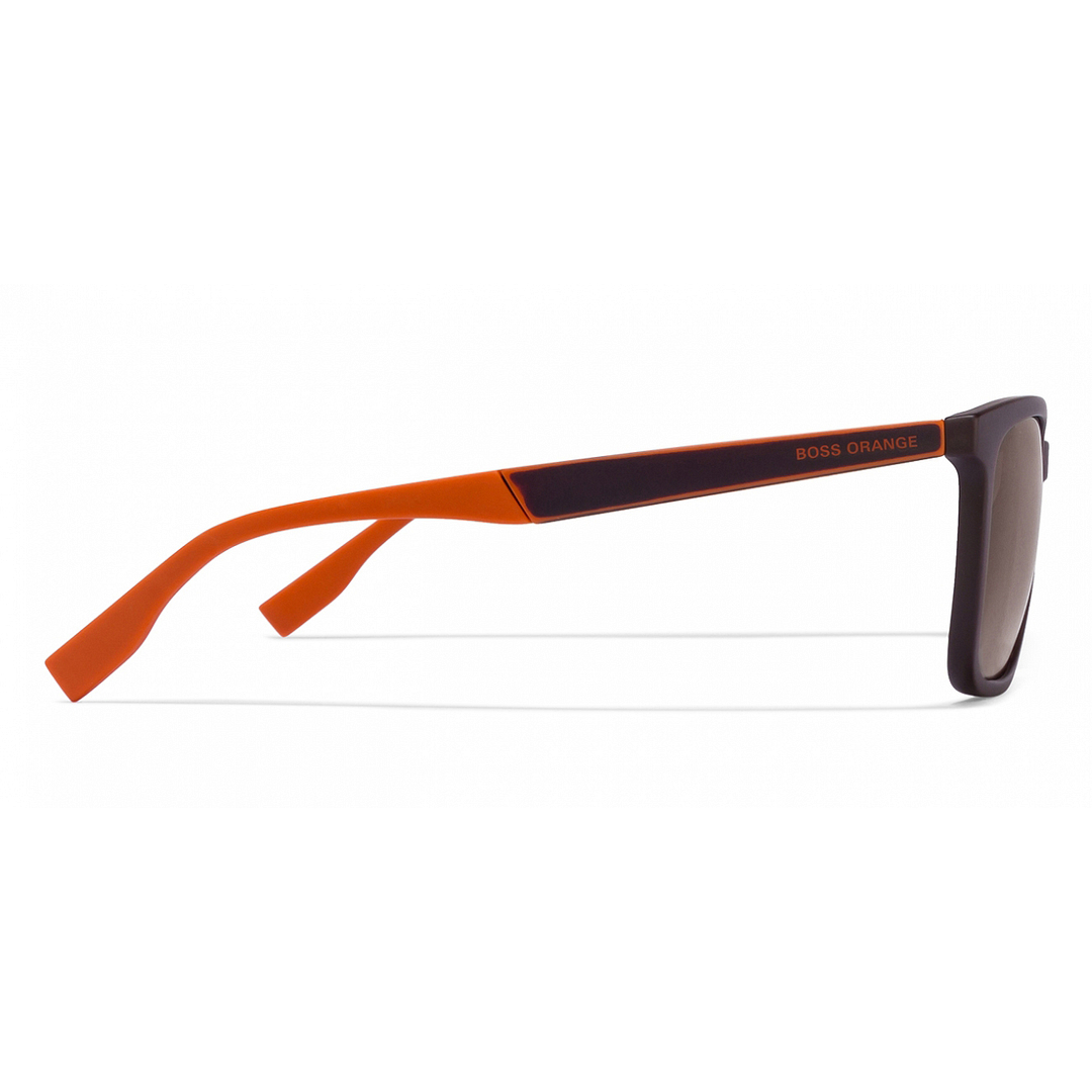 Boss Orange Dark Brown Full Rim Square right side