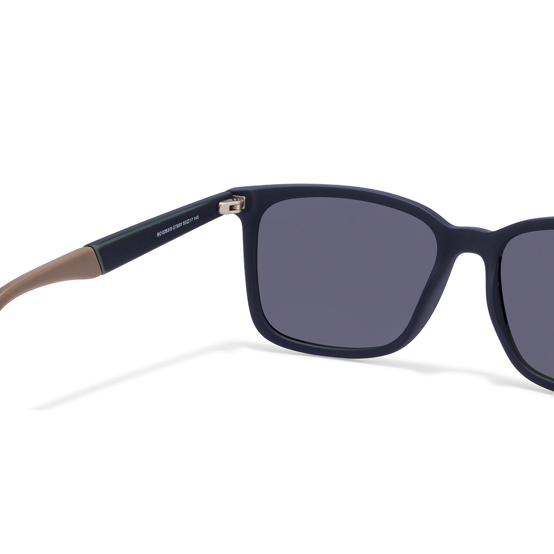 Boss Orange Sky Blue Full Rim Square left side