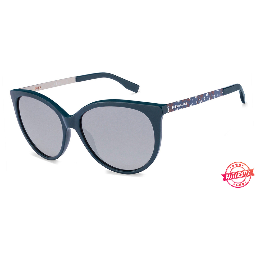 BRANDED Sky Blue Full Rim Cat Eye right side