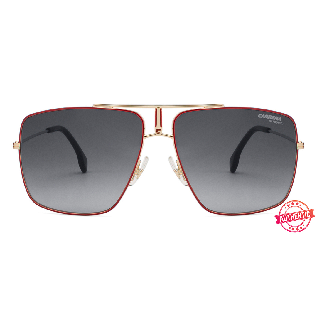 Carrera Golden Brown Full Rim Square left side