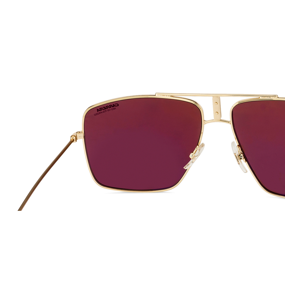BRANDED Gold Full Rim Square right side