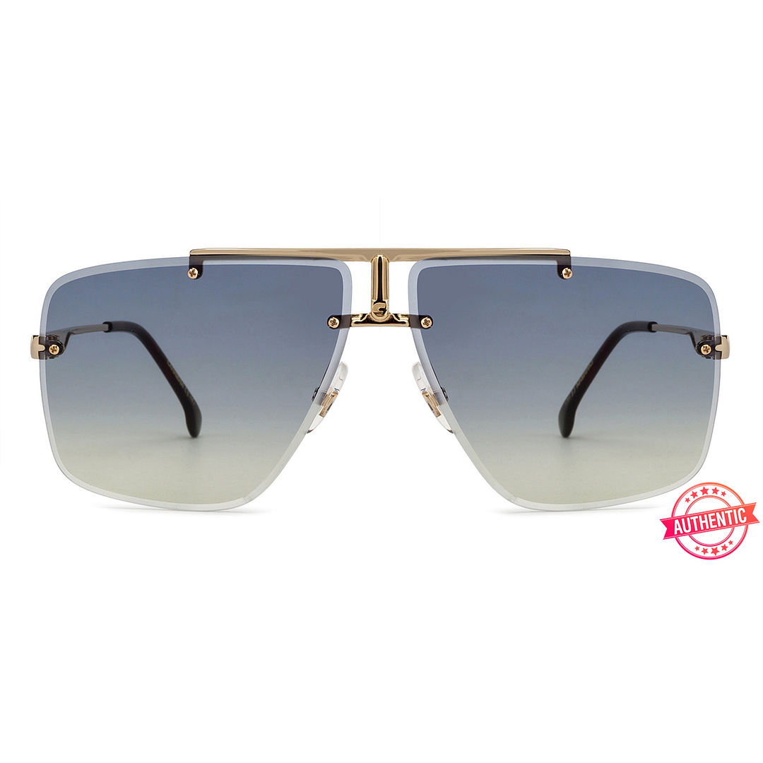 BRANDED Gold Rimless Square left side
