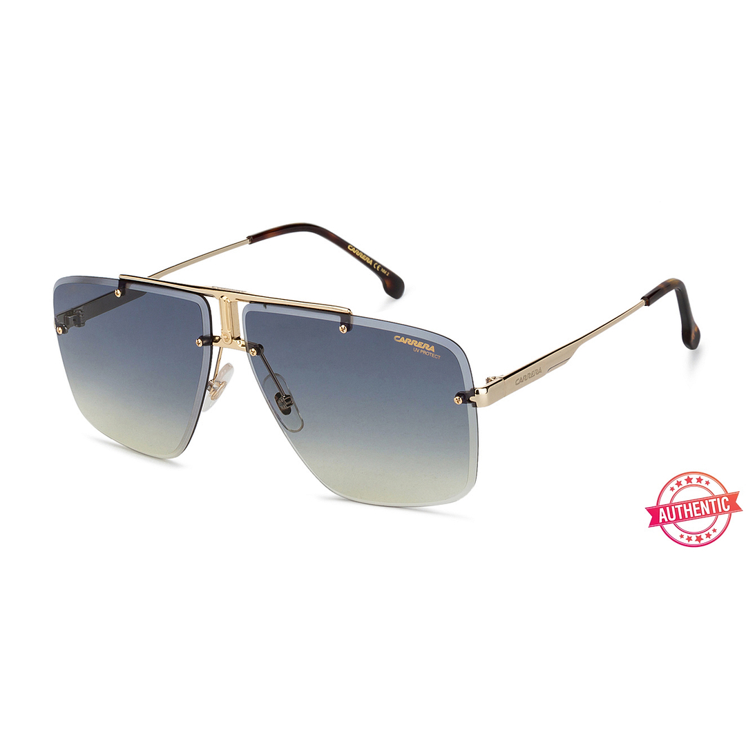 BRANDED Gold Rimless Square right side