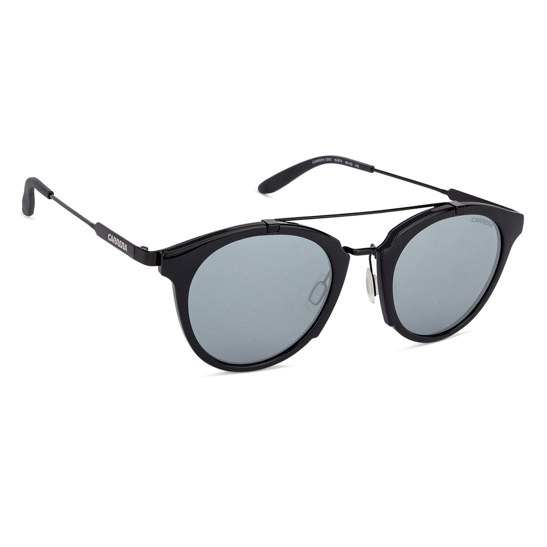 BRANDED Black Full Rim Round left side