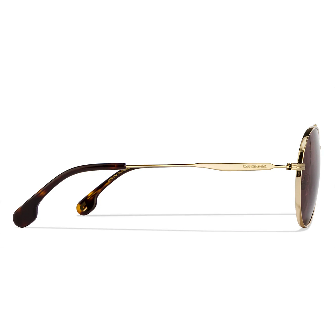 Carrera Gold Full Rim Round left side