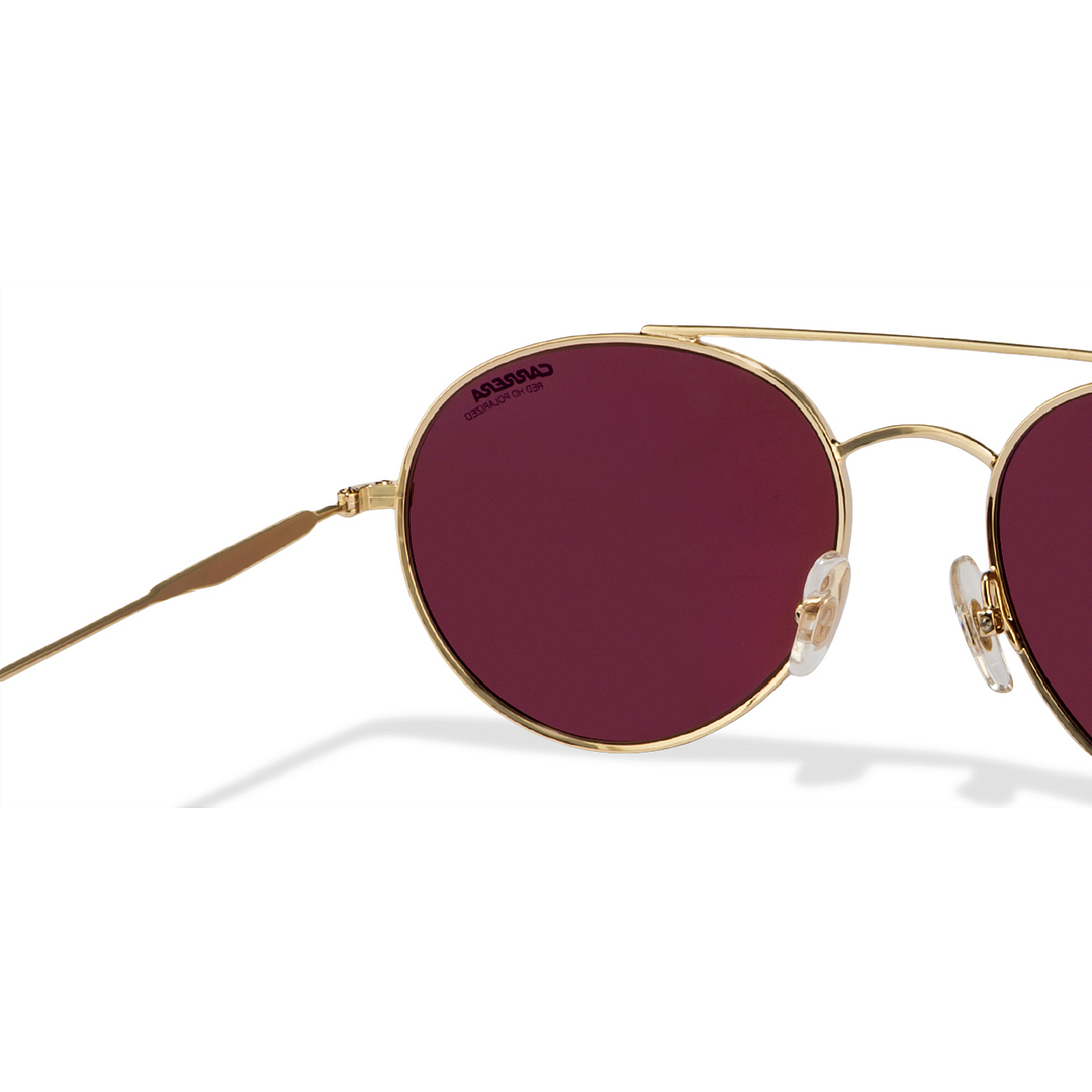 Carrera Gold Full Rim Round right side