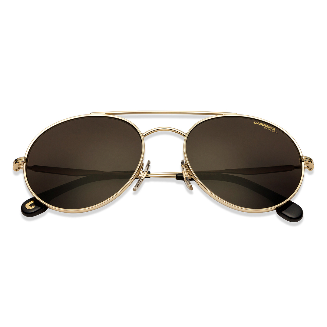 BRANDED Gold Full Rim Round right side