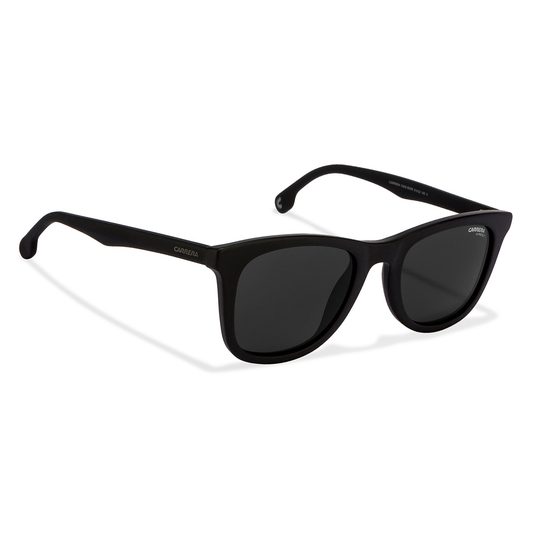 BRANDED Black Full Rim Square left side
