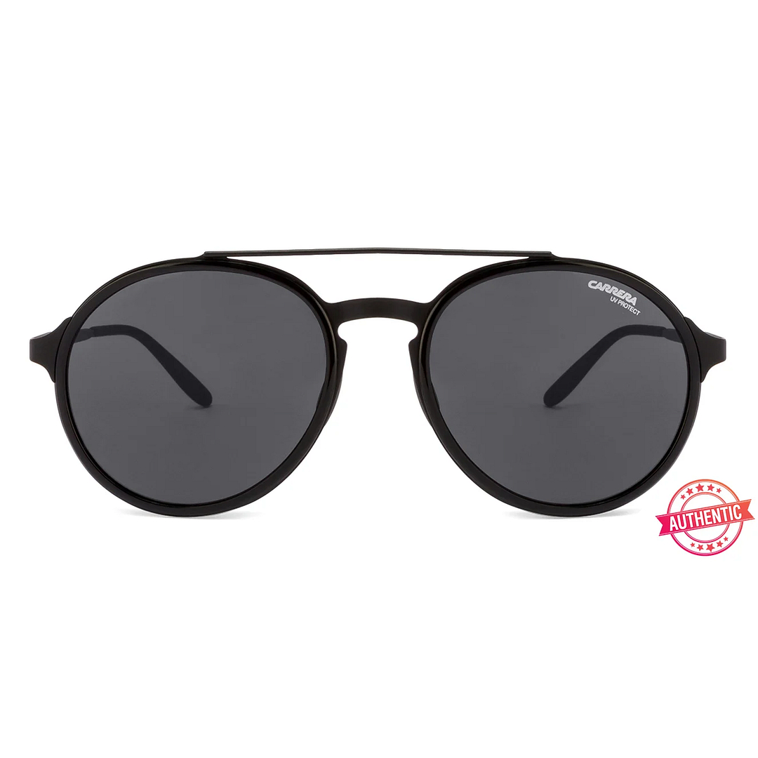 Carrera Black Full Rim Round left side