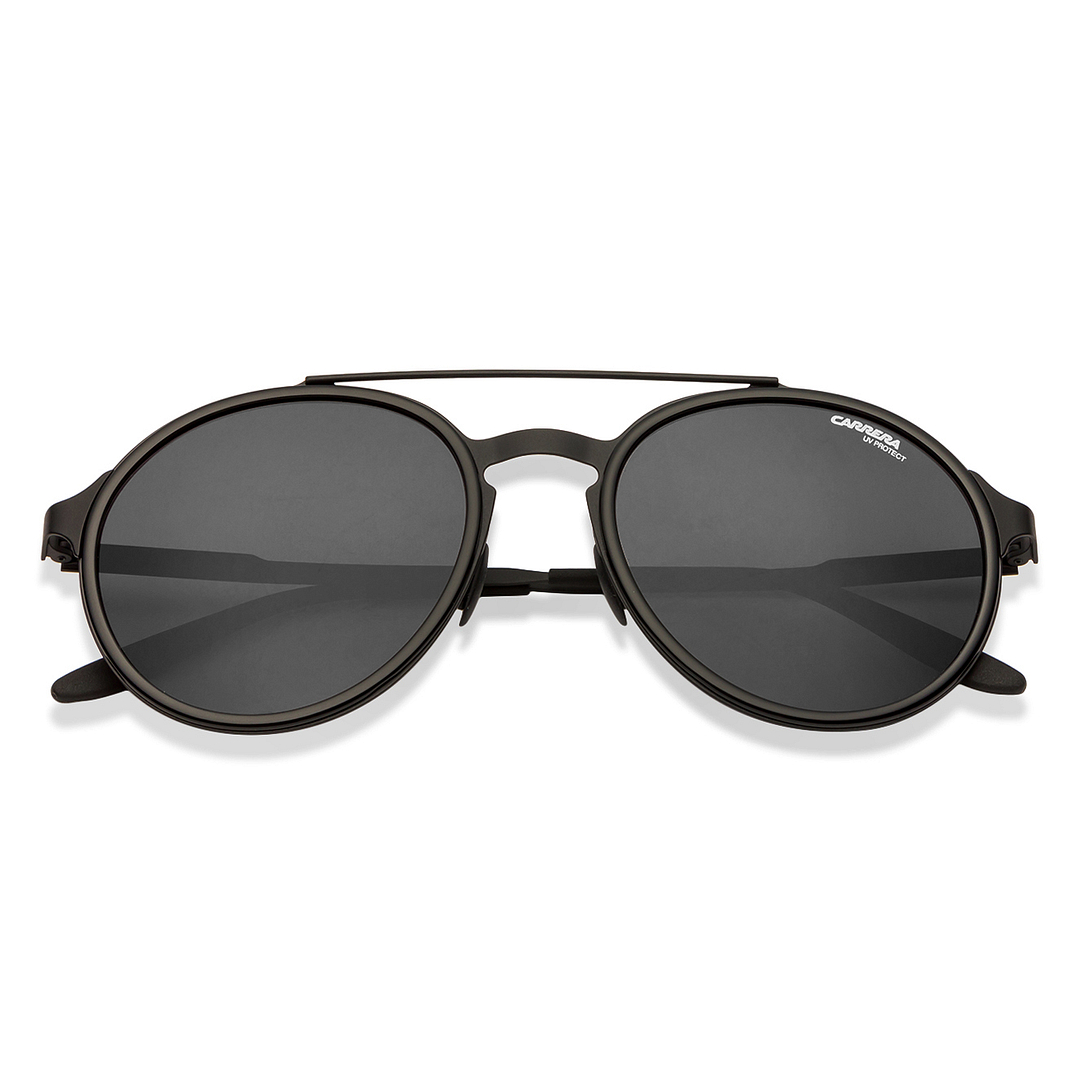 Carrera Black Full Rim Round right side