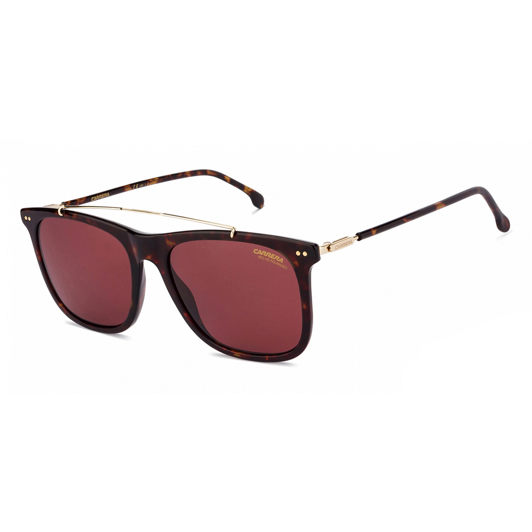 Carrera Golden Brown Full Rim Square left side