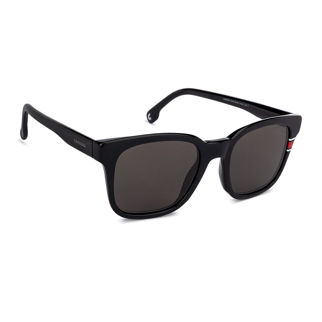 BRANDED Black Full Rim Square left side