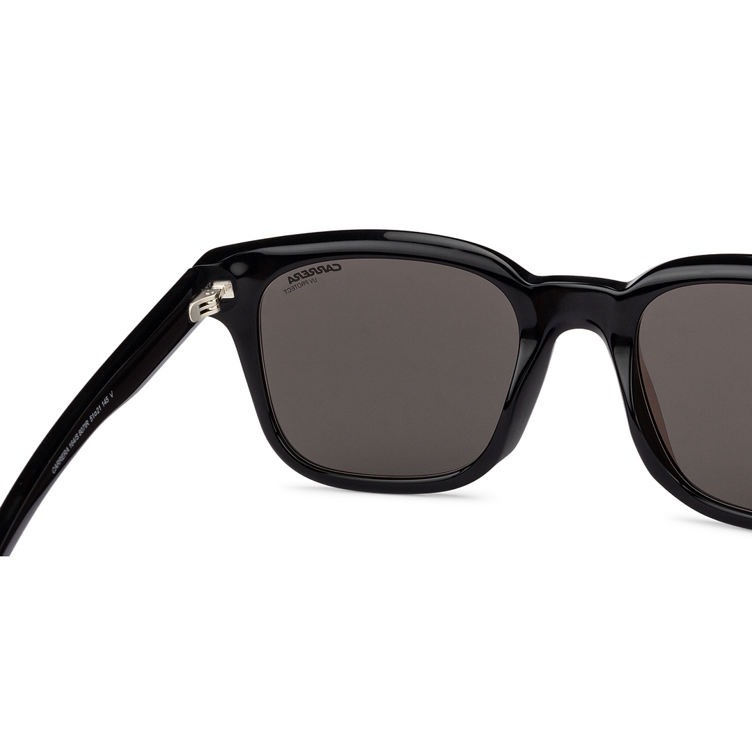 BRANDED Black Full Rim Square left side