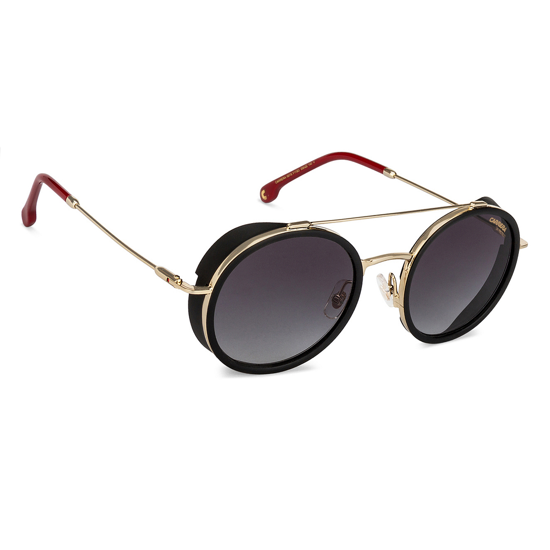 BRANDED Gold Full Rim Round left side