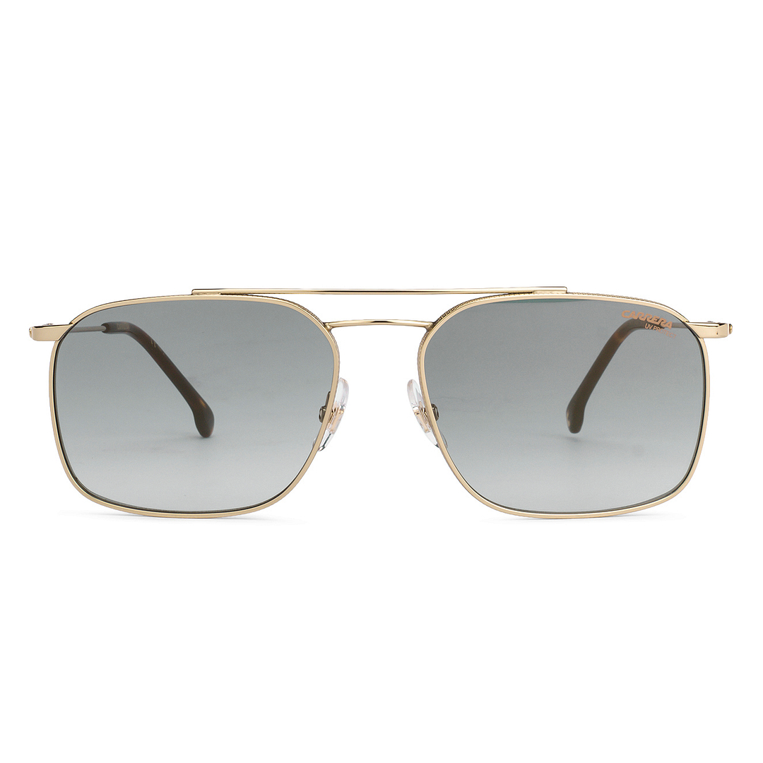 BRANDED Gold Full Rim Square left side