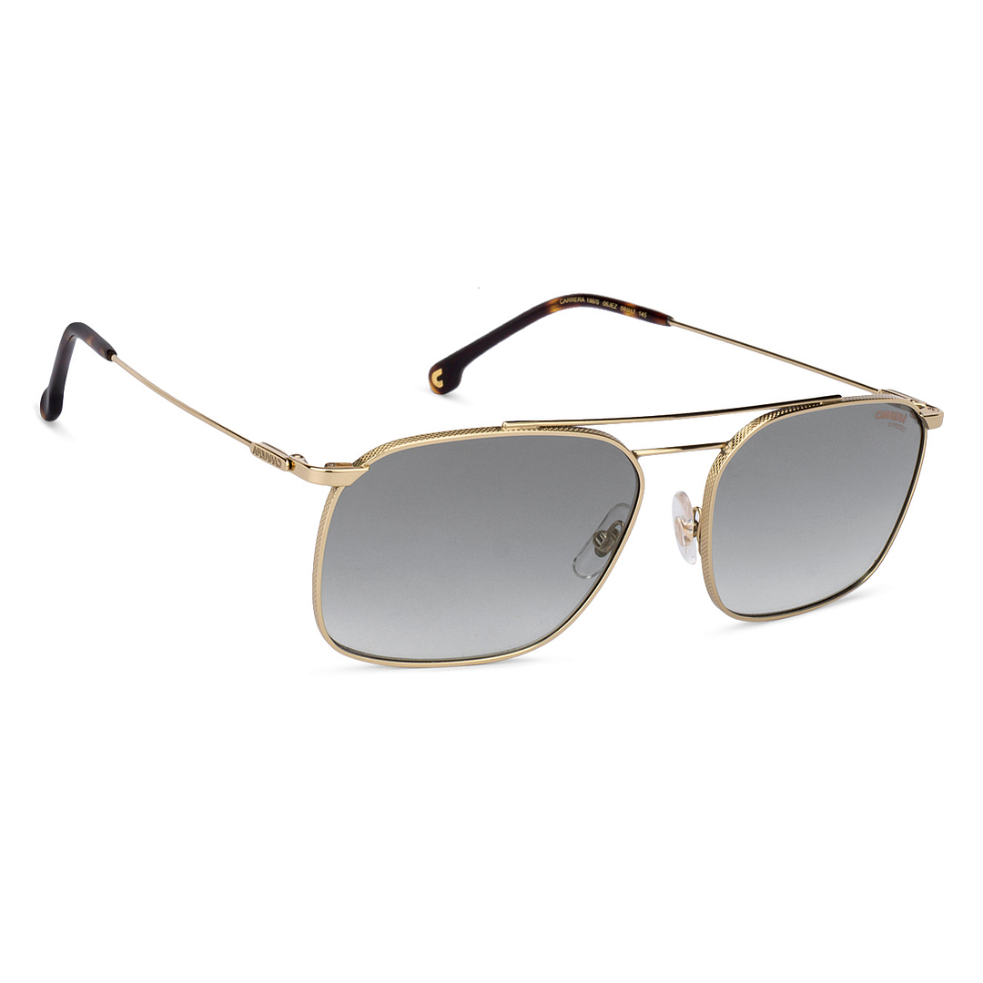 BRANDED Gold Full Rim Square left side