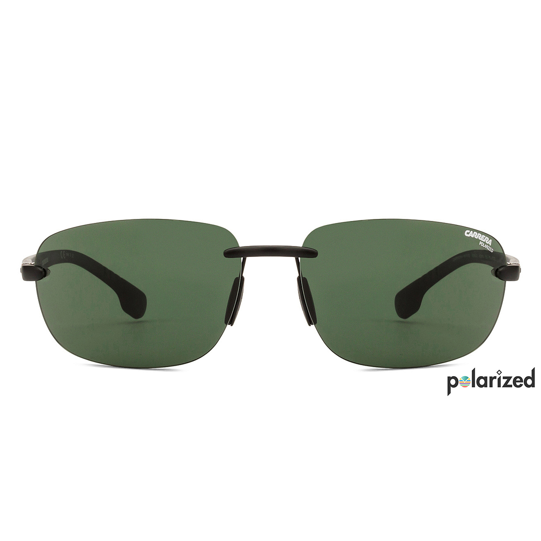 Carrera Black Rimless Rectangle left side