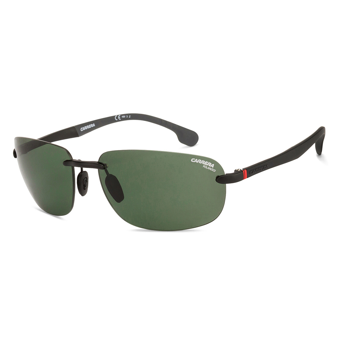 Carrera Black Rimless Rectangle right side