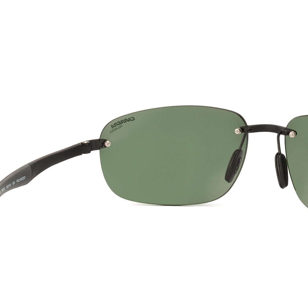 Carrera Black Rimless Rectangle right side