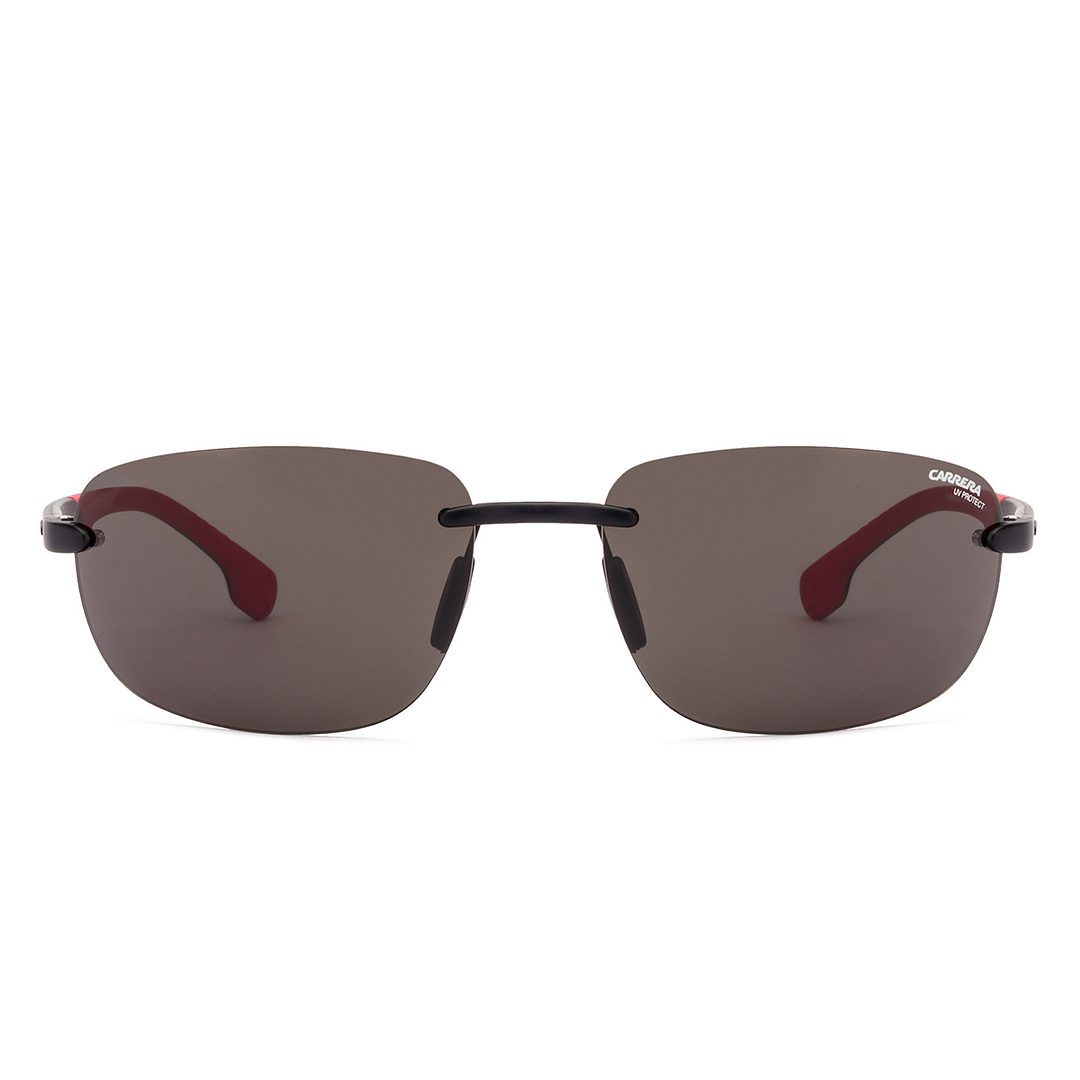 BRANDED Black Rimless Rectangle left side