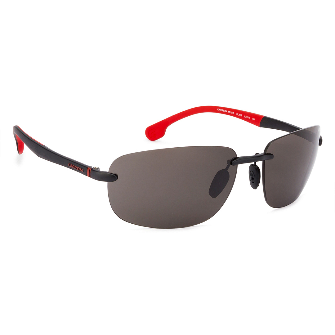 BRANDED Black Rimless Rectangle left side