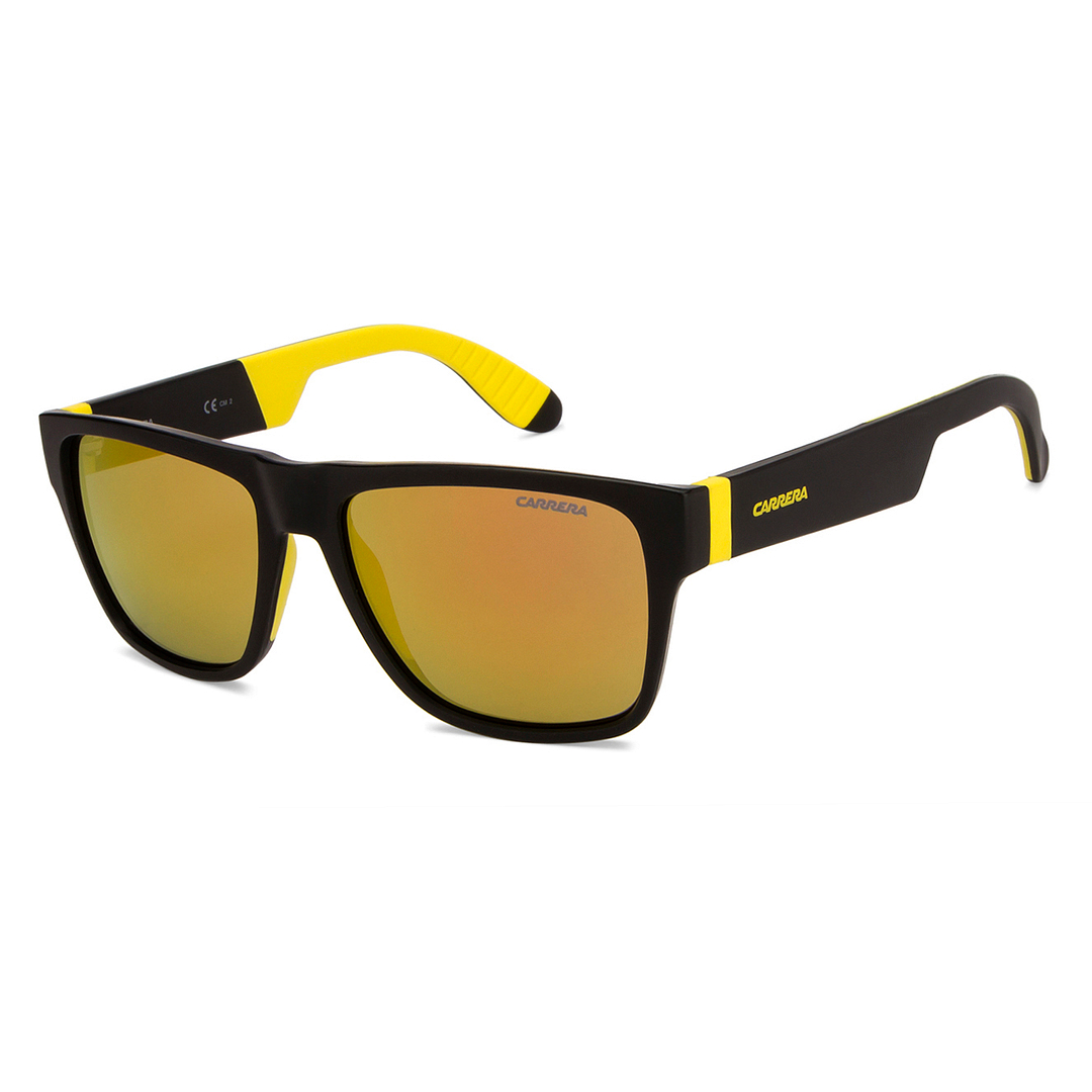 Buy Carrera 5002 SP Large Size-55 Matte Black Yellow Gold Mirror