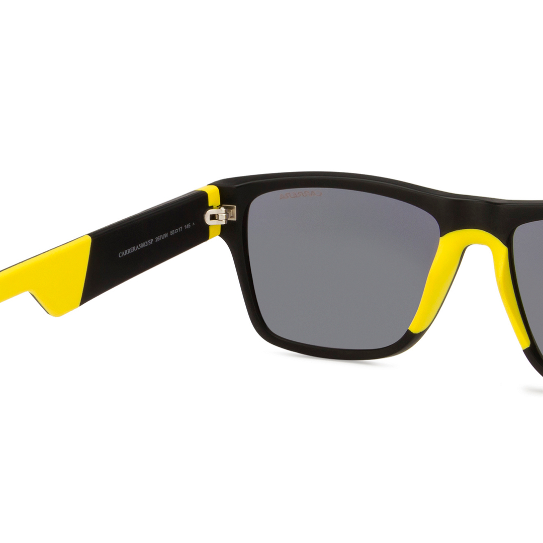 Carrera Black Full Rim Square left side