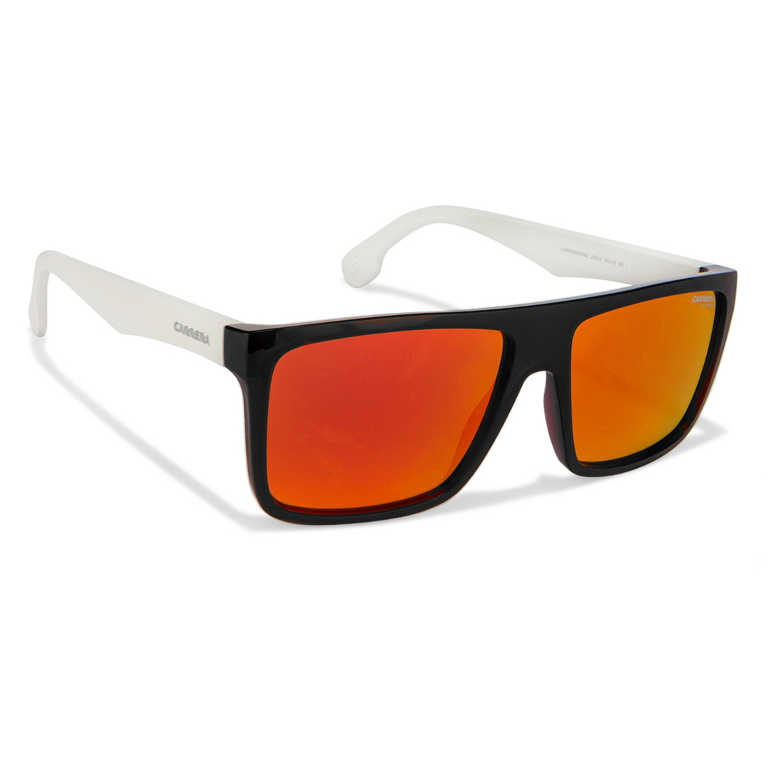 BRANDED Red Full Rim Square left side