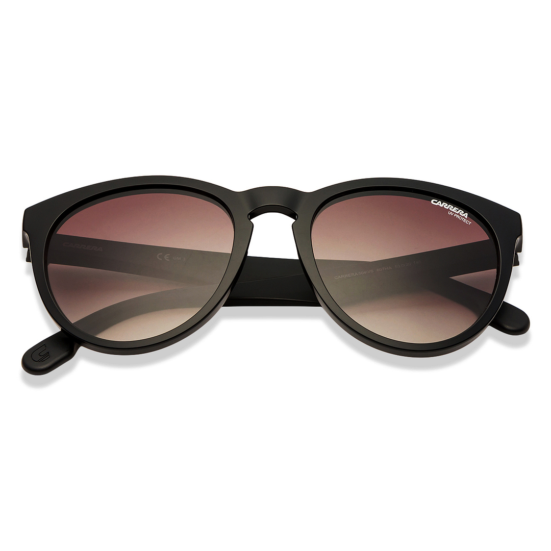 BRANDED Black Full Rim Round right side