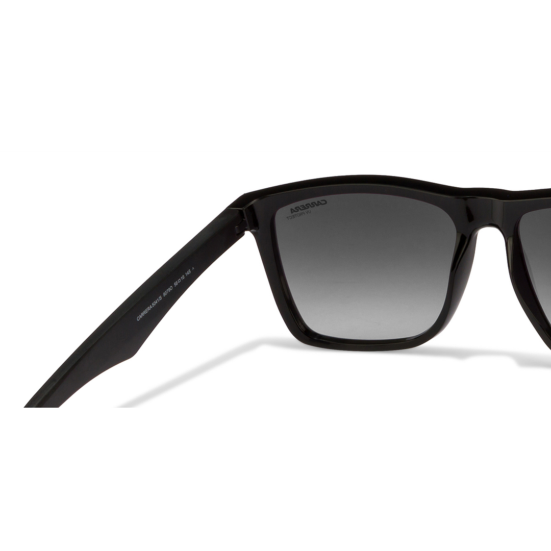 Carrera Black Full Rim Square left side