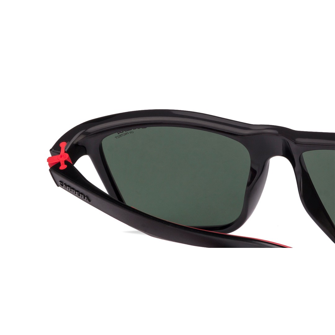 BRANDED Black Full Rim Square left side