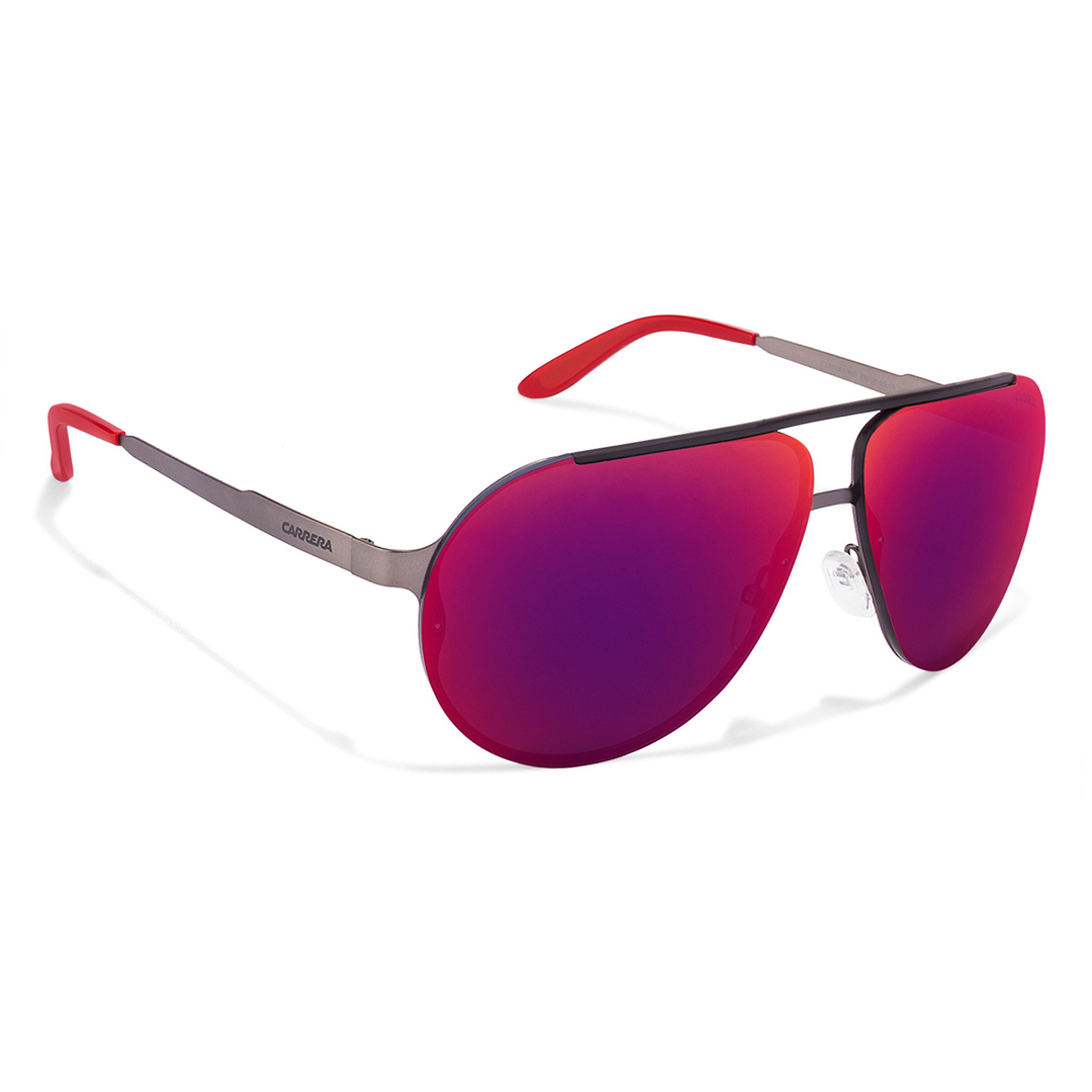 Carrera Mid Gunmetal Full Rim Aviator left side