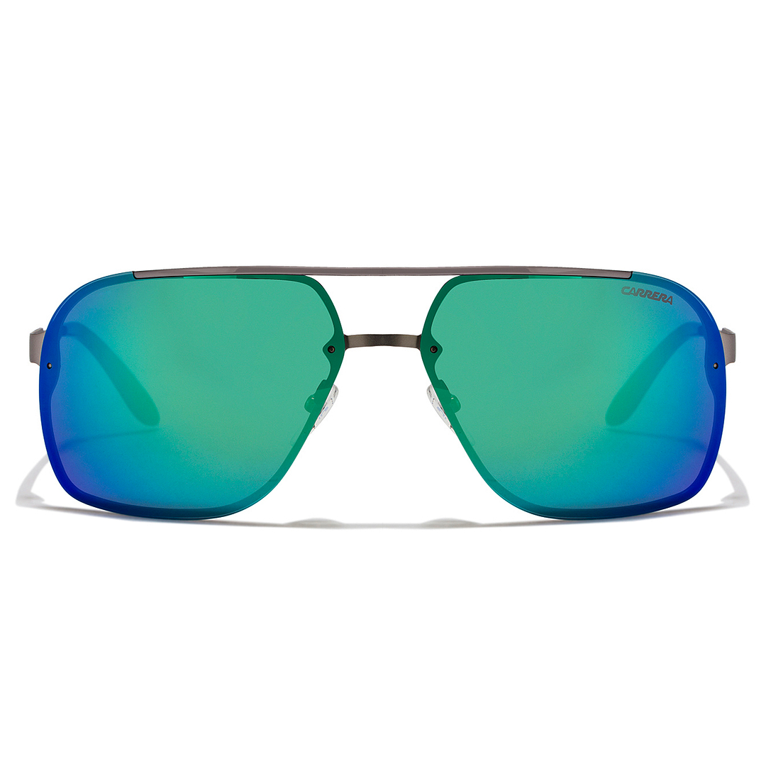 Carrera Teal Frame Sunglasses with Gradient Lenses Buy Carrera 91 S Large Size-64 Gunmetal Blue Green Gradient  main image 3